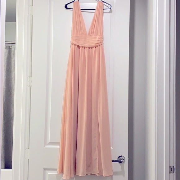 Lulu’s Heavenly Hues Blush Maxi Dress - Picture 6 of 8